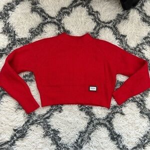 Diesel Original Easy Dress Red Cropped Sweater